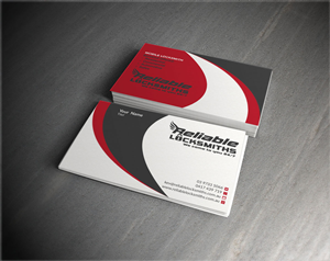 Business Card Design by Verified artistry (Design garden) for reliable locksmiths | Design: #5340689