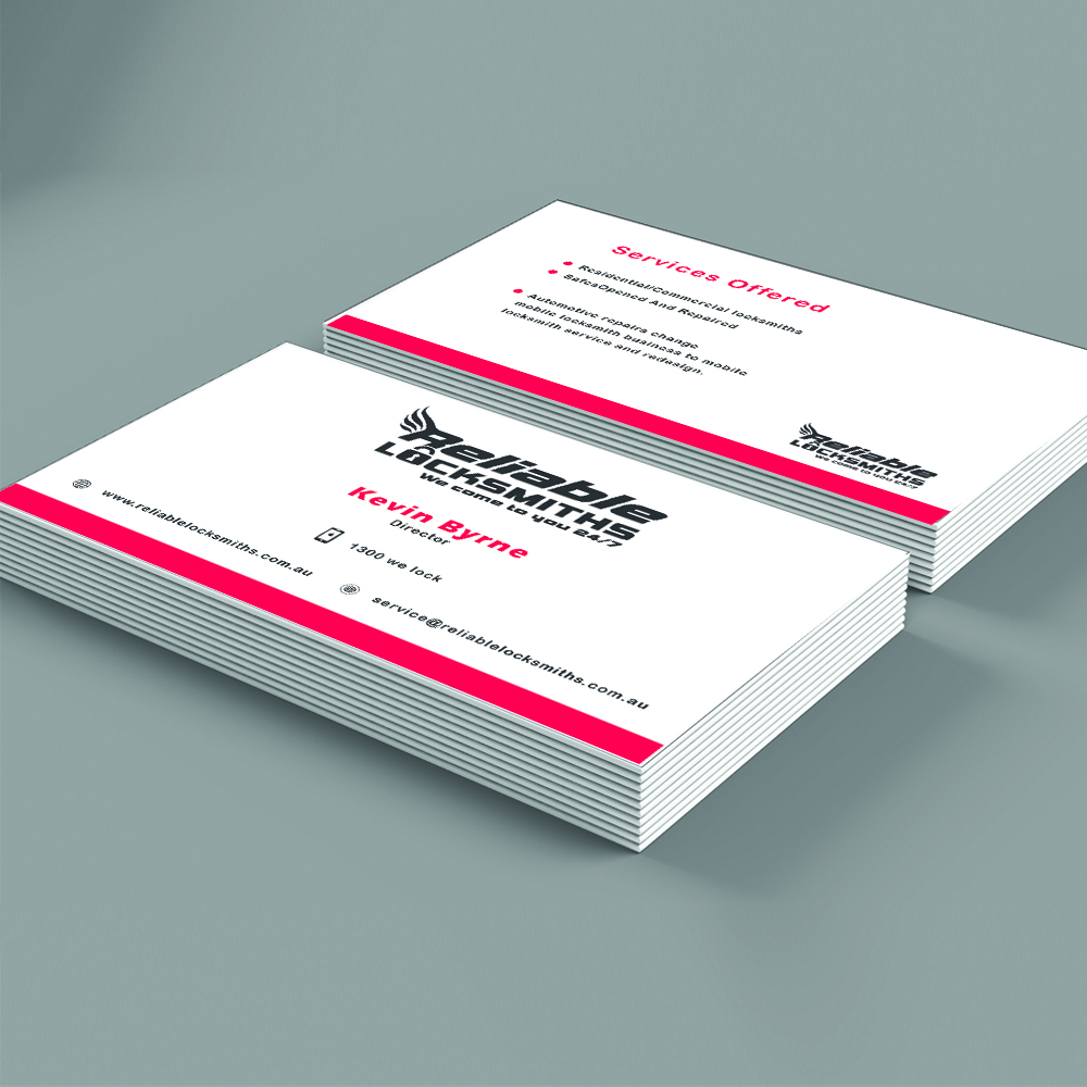Business Card Design by razamustafaa for reliable locksmiths | Design #5327110
