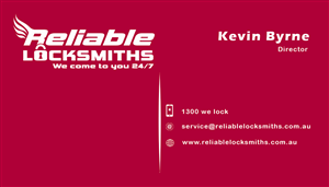 Business Card Design by razamustafaa for reliable locksmiths | Design: #5327133