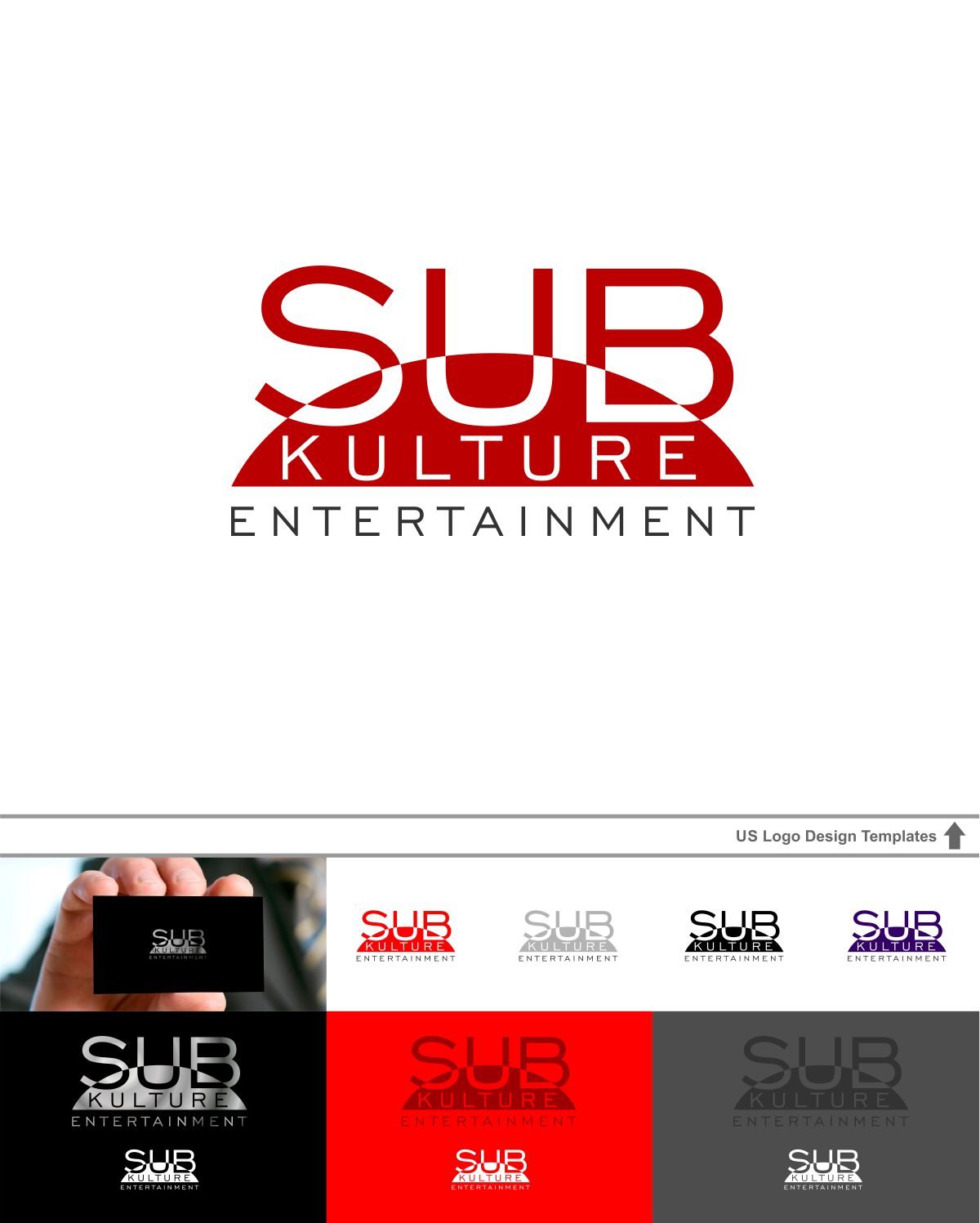 Logo-Design von DesignMX (Renan Mejia) für SubKulture Entertainment | Design #5329738