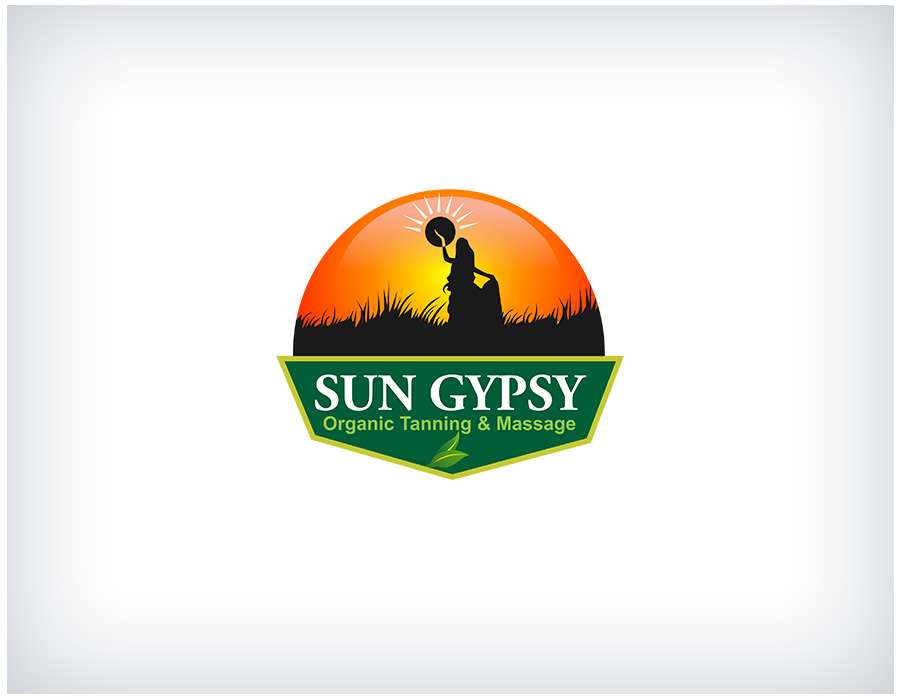 Diseño de Logo por sanalkumar para Sun Gypsy Organic Tanning & Massage | Diseño #5321918