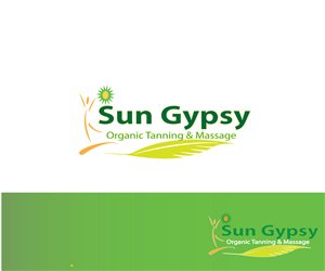 Logo Design by Microsuccess for Sun Gypsy Organic Tanning & Massage | Design: #5332809