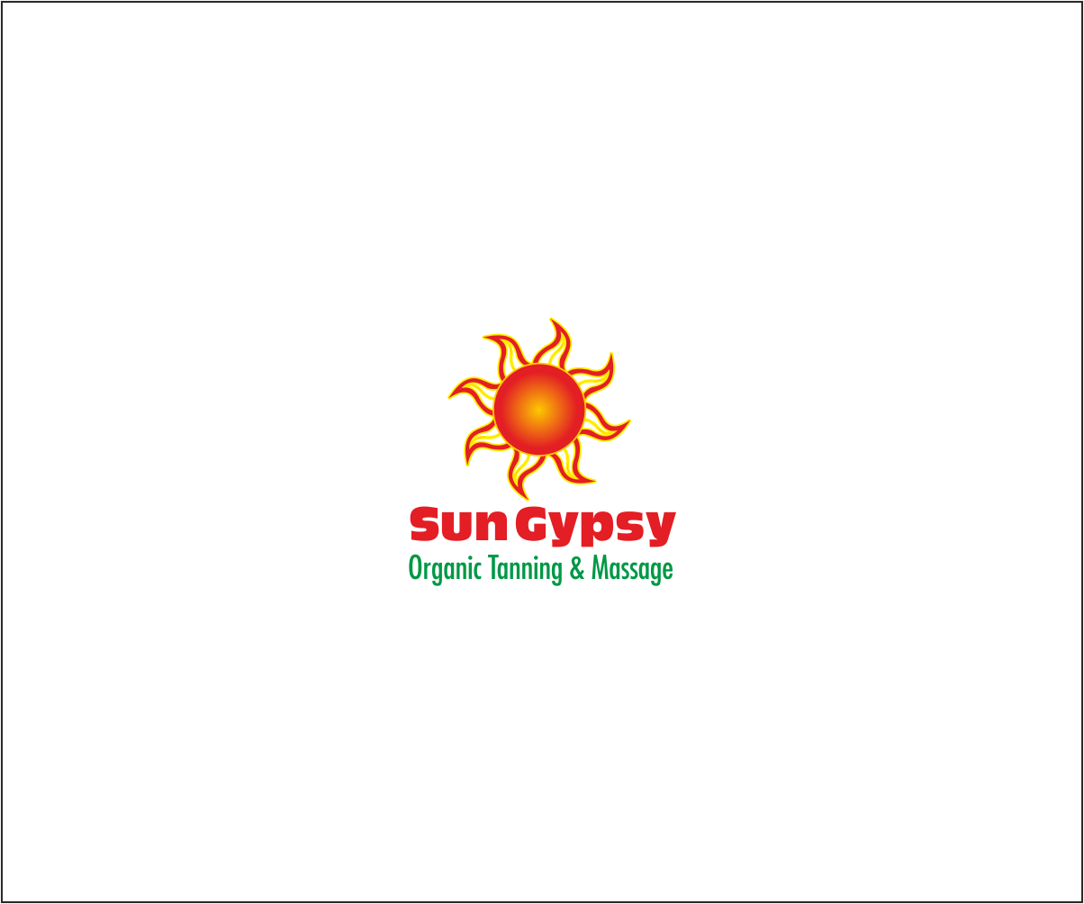 Logo Design by Artist.Jaswinder for Sun Gypsy Organic Tanning & Massage | Design #5381953