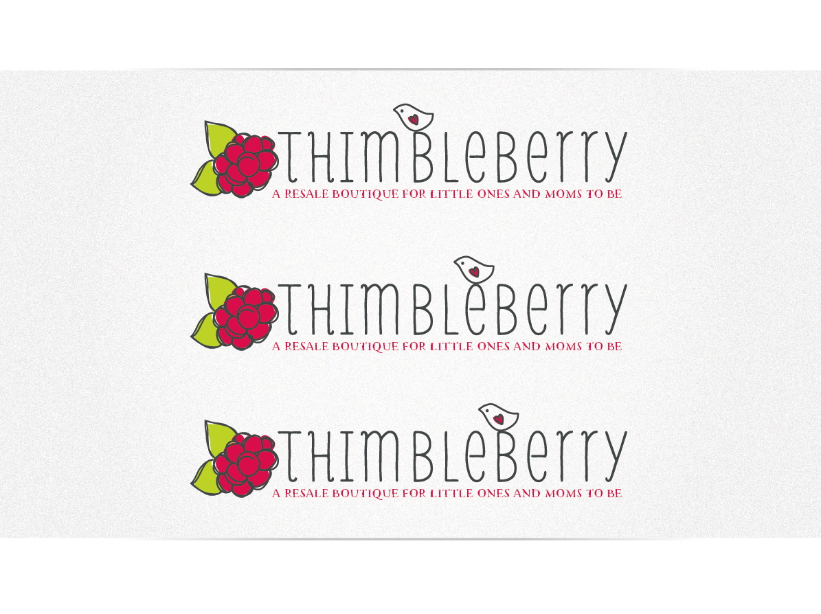 Logo Design by Cherry Pop Design for Thimbleberry Kids, LLC | Design #5513241