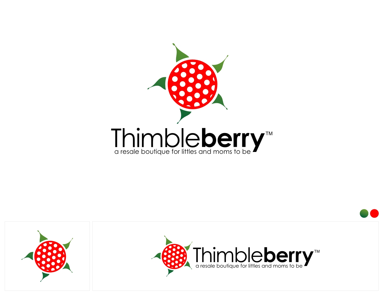 Logo Design by momo57 for Thimbleberry Kids, LLC | Design #5415953