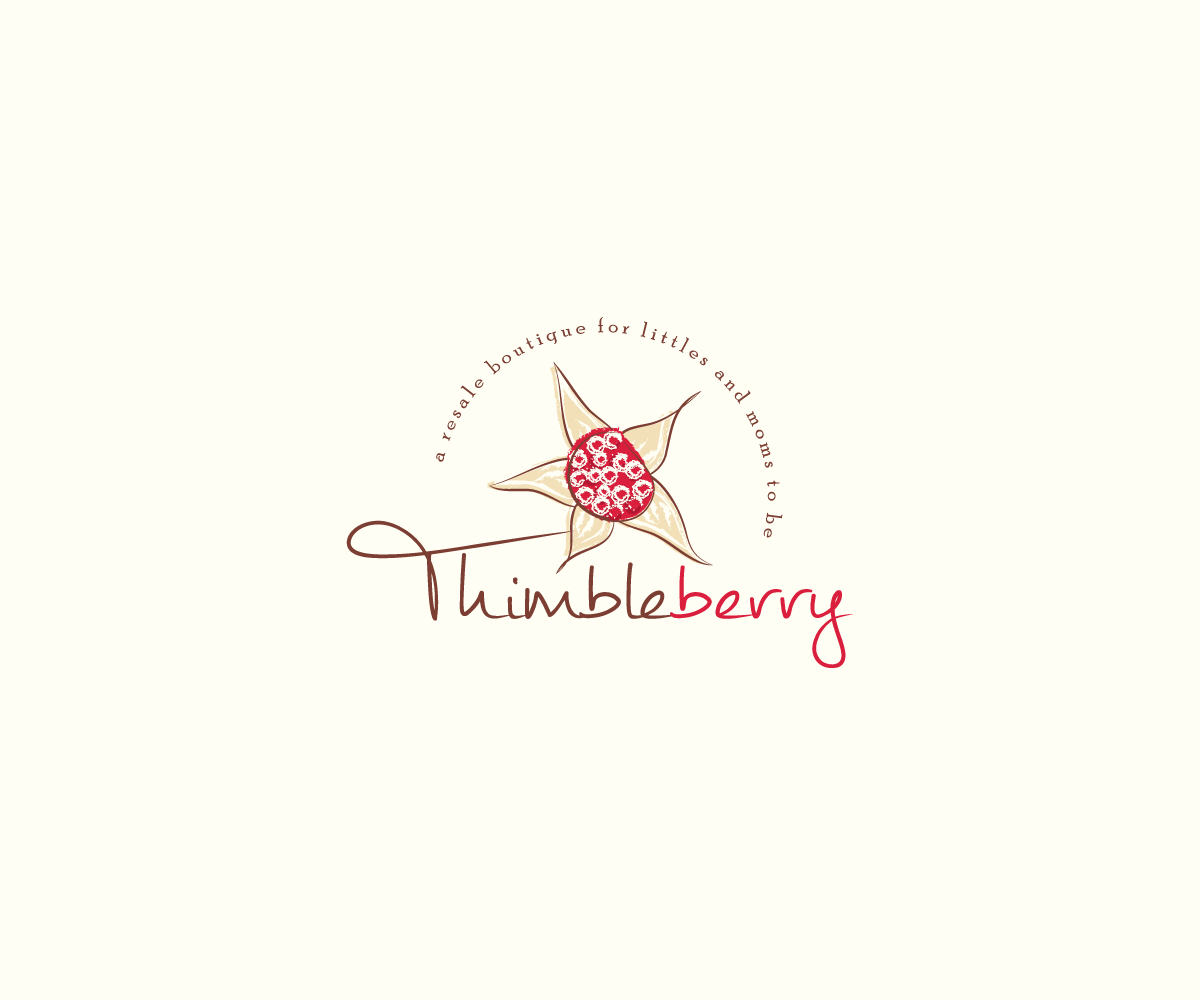 Logo Design by Dzains for Thimbleberry Kids, LLC | Design #5415966