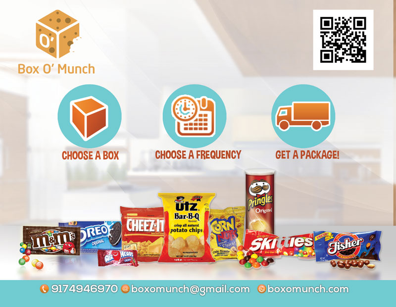 Postcard Design by alessandroevge for Box O'' Munch | Design #5316922