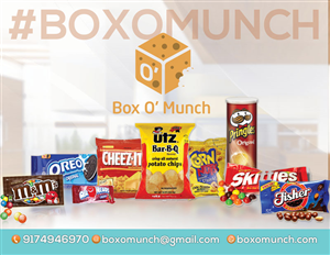 Design de Carte Postale par alessandroevge pour Box O'' Munch | Design : #5332266