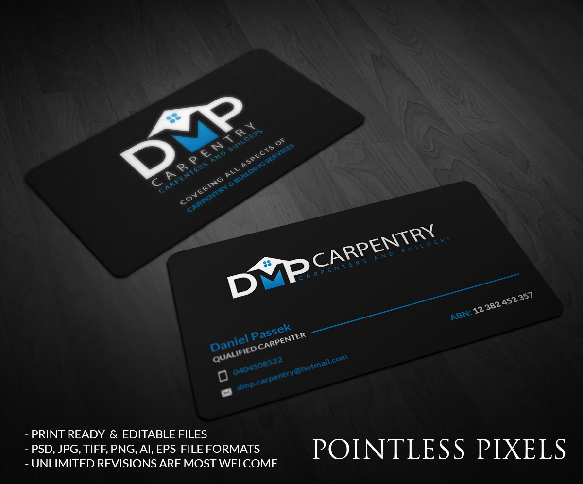 Business Card Design by Pointless Pixels India for this project | Design #5330884