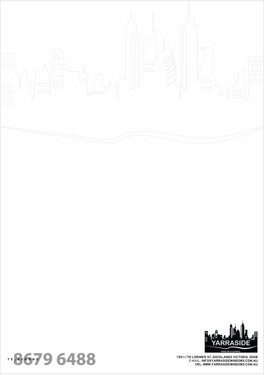 Letterhead Design by dtone for Flash Window Cleaning | Design #5333421