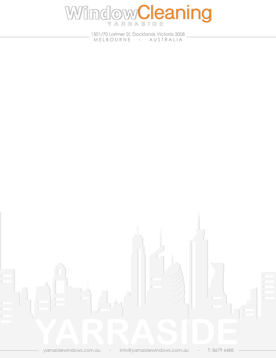 Letterhead Design by laranasifoglu for Flash Window Cleaning | Design #5317923