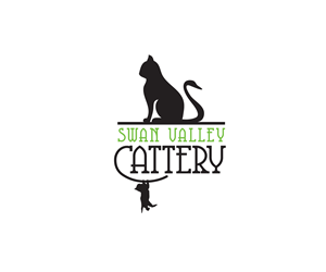 Swan Valley Cattery | Logo Design by Buck Tornado