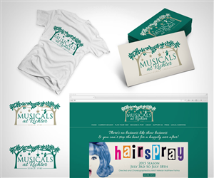 Logo Design by amy claire thompson for Musicals at Richter | Design: #5464864