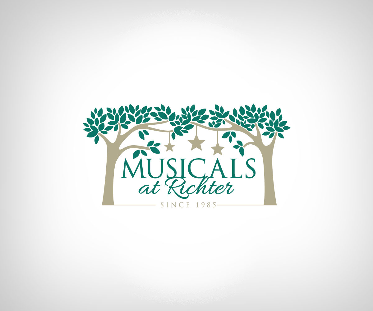 Logo Design by amy claire thompson for Musicals at Richter | Design #5749884