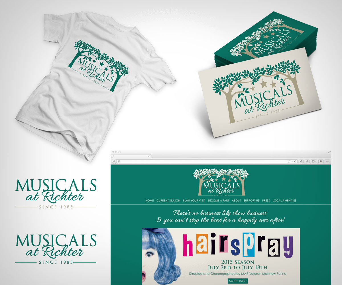 Logo-Design von amy claire thompson für Musicals at Richter | Design #5749894