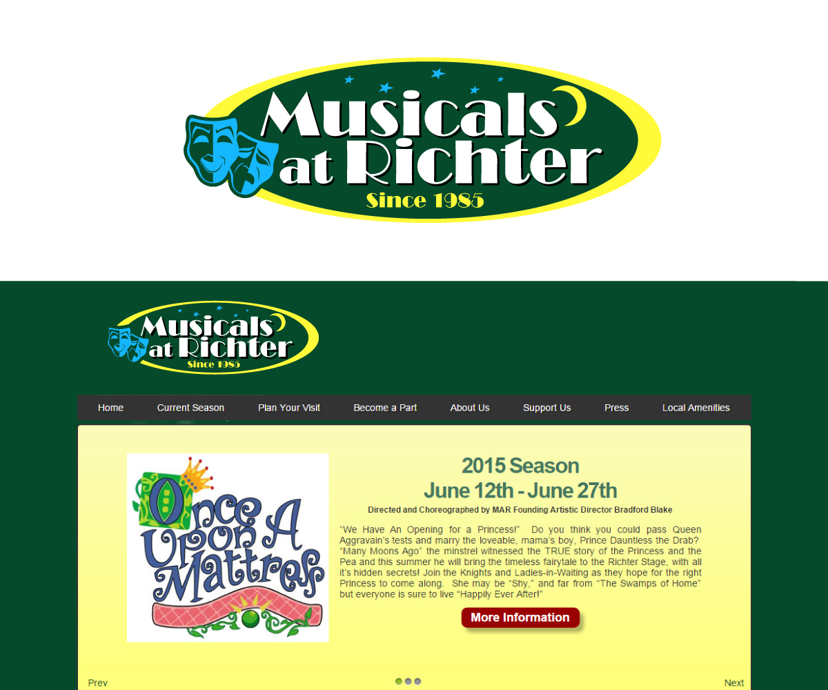 Logo Design by webpagesol for Musicals at Richter | Design #5560729