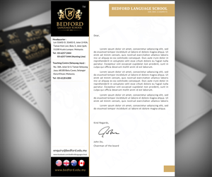 BLS Letter Head (Official & Elegant) | Design En-Tête par neboica