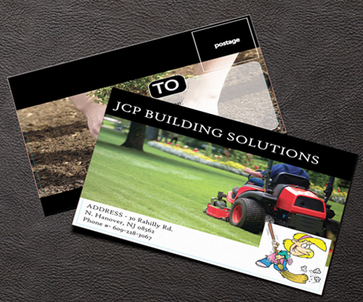 Postkarten-Design von zakirzeki für JCP BUILDING SOLUTIONS | Design #5346485