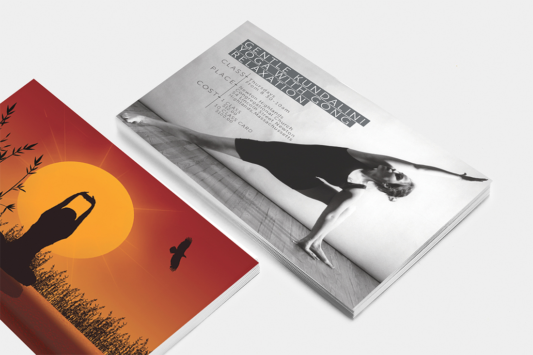 Postcard Design by media_naranja for Gentle Kundalini Yoga | Design #5351708