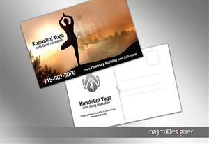 Postcard Design by  Najmi for Gentle Kundalini Yoga | Design: #5336310