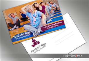 Postcard Design by  Najmi for Gentle Kundalini Yoga | Design: #5342276