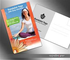 Postcard Design by  Najmi for Gentle Kundalini Yoga | Design: #5349895