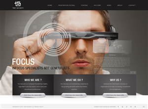 Diseño Web por pb para Tiro Security | Diseño: #5342949