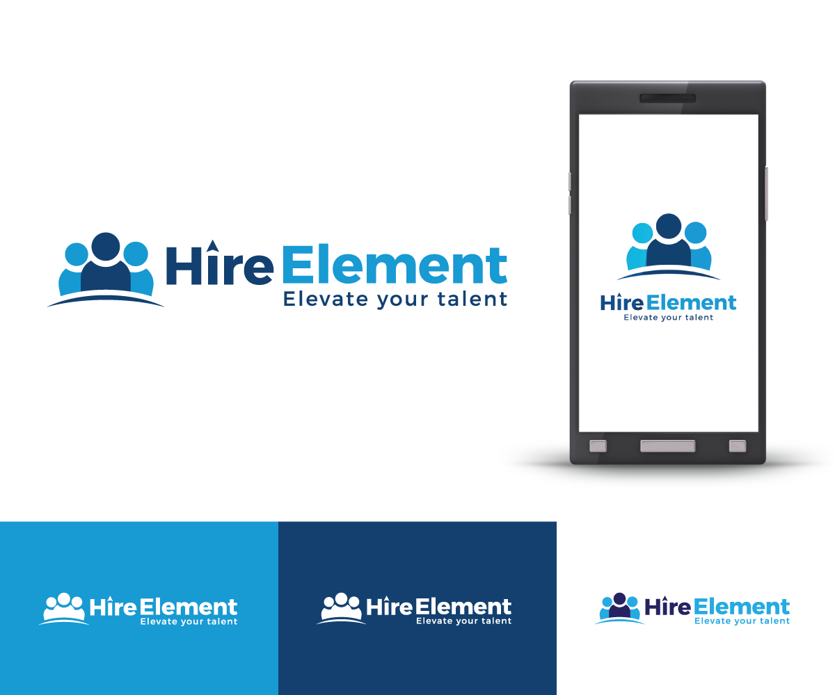 Diseño de Logo por Luc1ano para Hire Element | Diseño #6039318