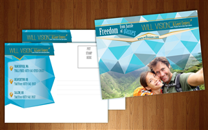 Postcard Design by ElenaMal for Will Vision and Laser Centers | Design #5363105