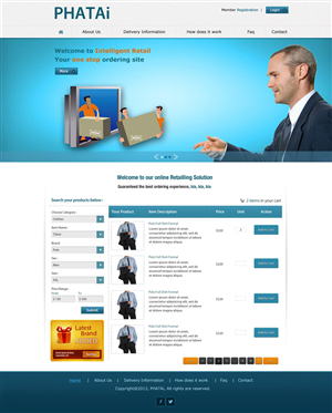 Web-Design von UniqueDesignz für Intelligent Retail | Design: #1507197