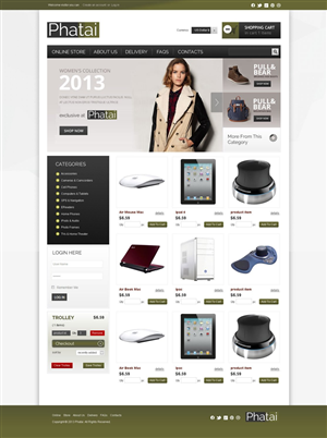 Web-Design von TechWise für Intelligent Retail | Design: #1528880