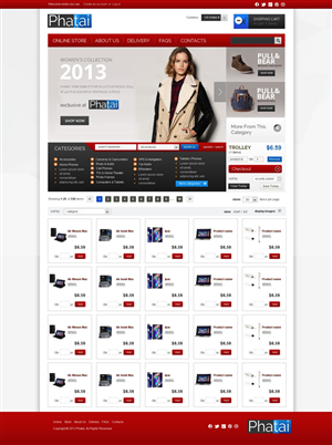 Web-Design von TechWise für Intelligent Retail | Design: #1541435