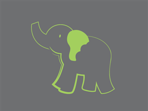 VERY SIMPLE ELEPHANT One bite at a time-Personal Career Coach and Consultant | Logo Design by Tammy Moore