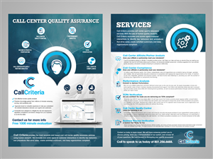 Design de Flyer par jeffdefy pour Call Criteria | Design #5417466