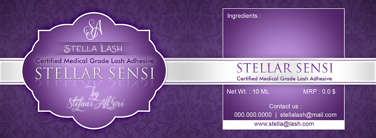 Design Emballage par Akshar Shailesh pour The Lash Shop @ SkynLash Academy | Design #5559047