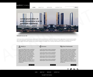 Web Design par EXPERT pour Spainco Management S.L. | Design : #1602145