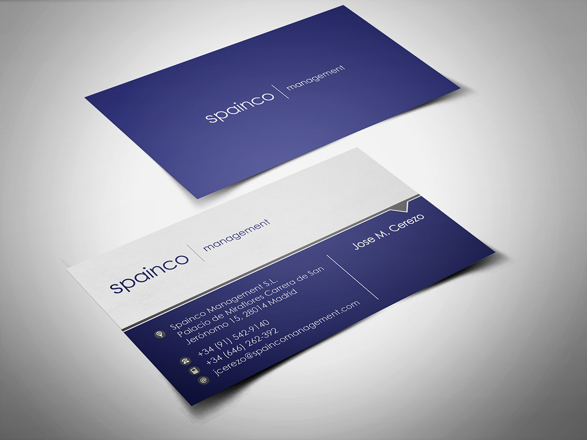 Stationery Design by BrandWar for Spainco Management S.L. | Design #1569547