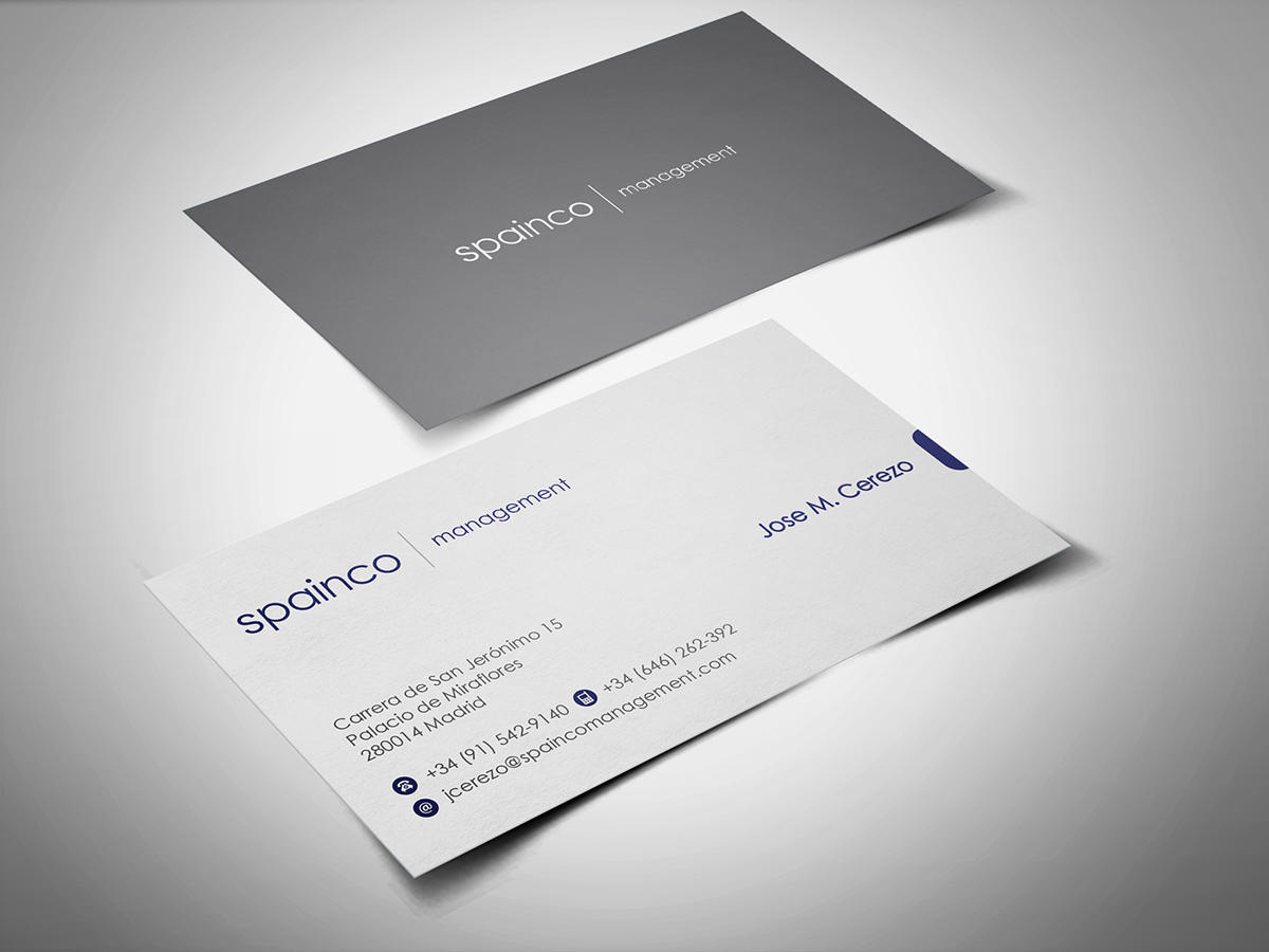 Stationery Design by BrandWar for Spainco Management S.L. | Design #1581191