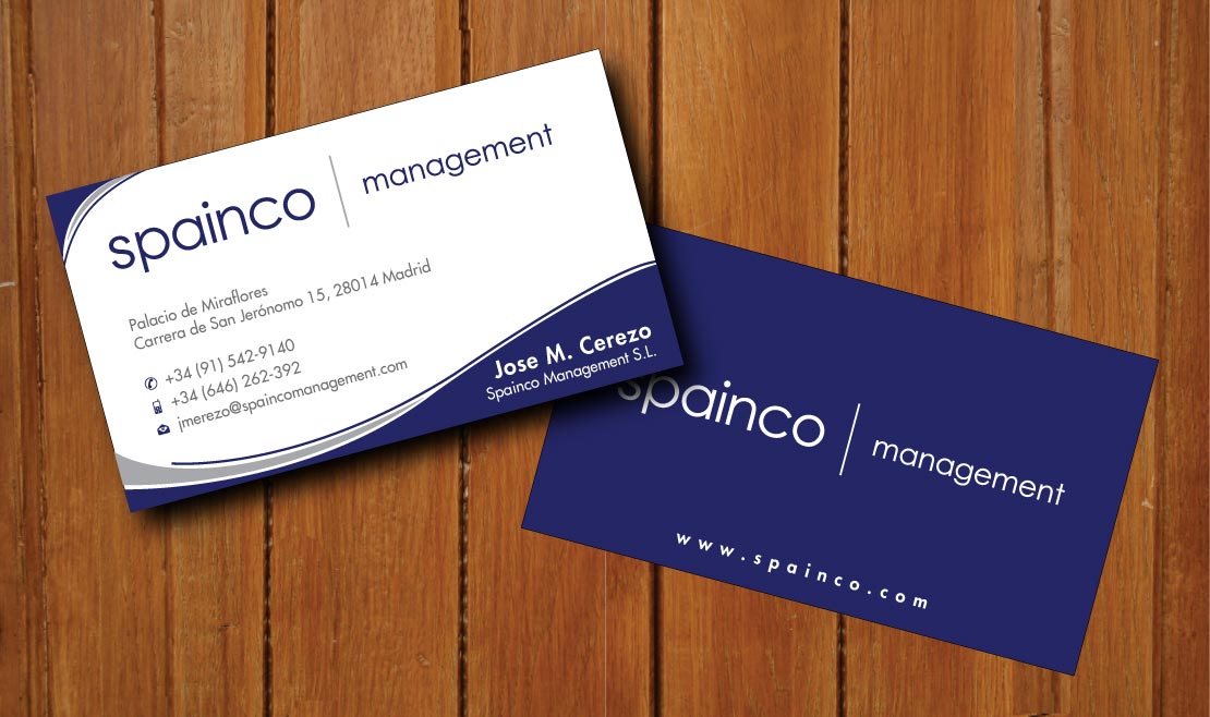 Stationery Design by Sbss for Spainco Management S.L. | Design #1593848