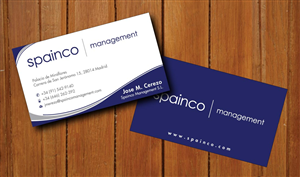 Diseño de Papelería por Sbss para Spainco Management S.L. | Diseño: #1593848