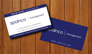 Diseño de Papelería por Sbss para Spainco Management S.L. | Diseño: #1593849