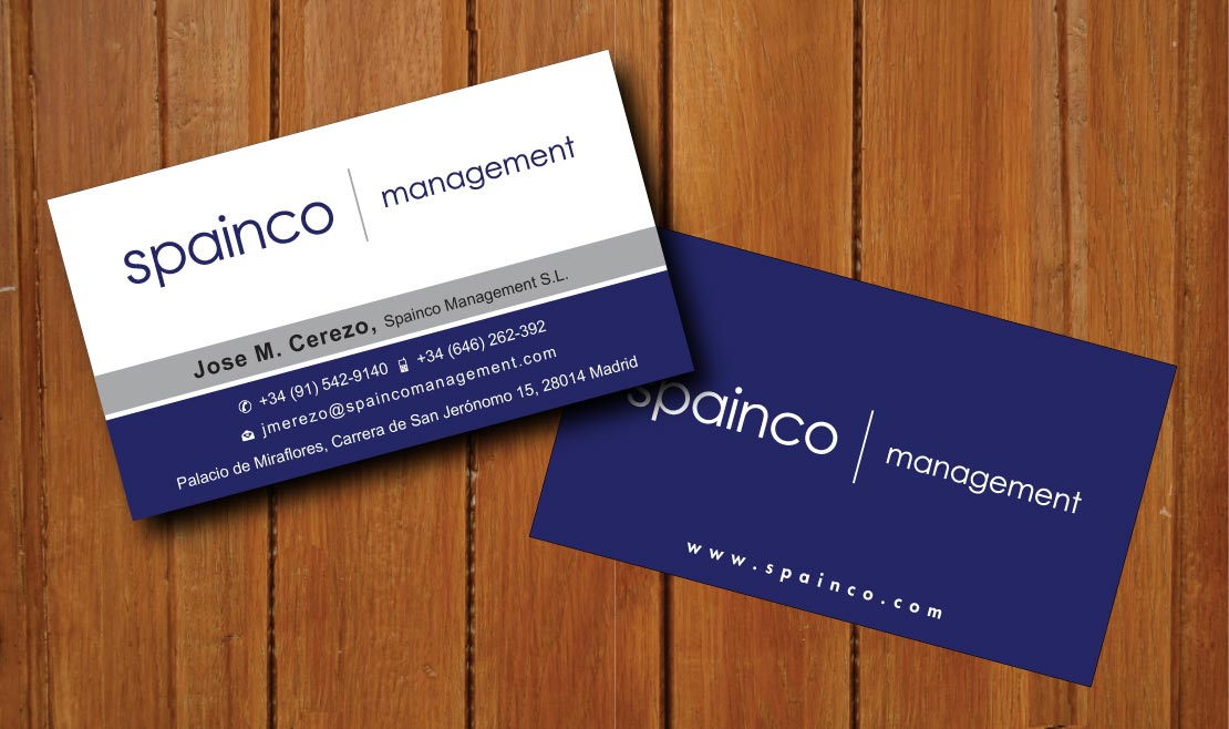 Stationery Design by Sbss for Spainco Management S.L. | Design #1593851