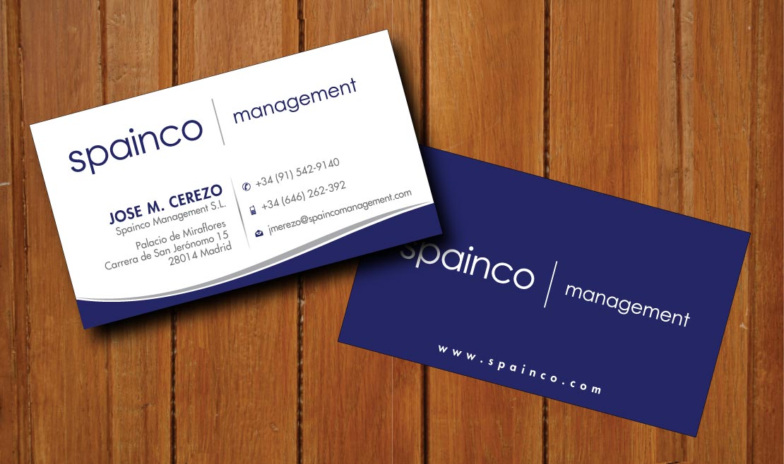 Diseño de Papelería por Sbss para Spainco Management S.L. | Diseño #1593855