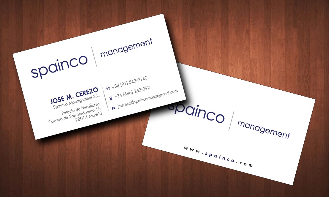 Stationery Design by Sbss for Spainco Management S.L. | Design #1593858