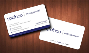 Diseño de Papelería por Sbss para Spainco Management S.L. | Diseño: #1593866