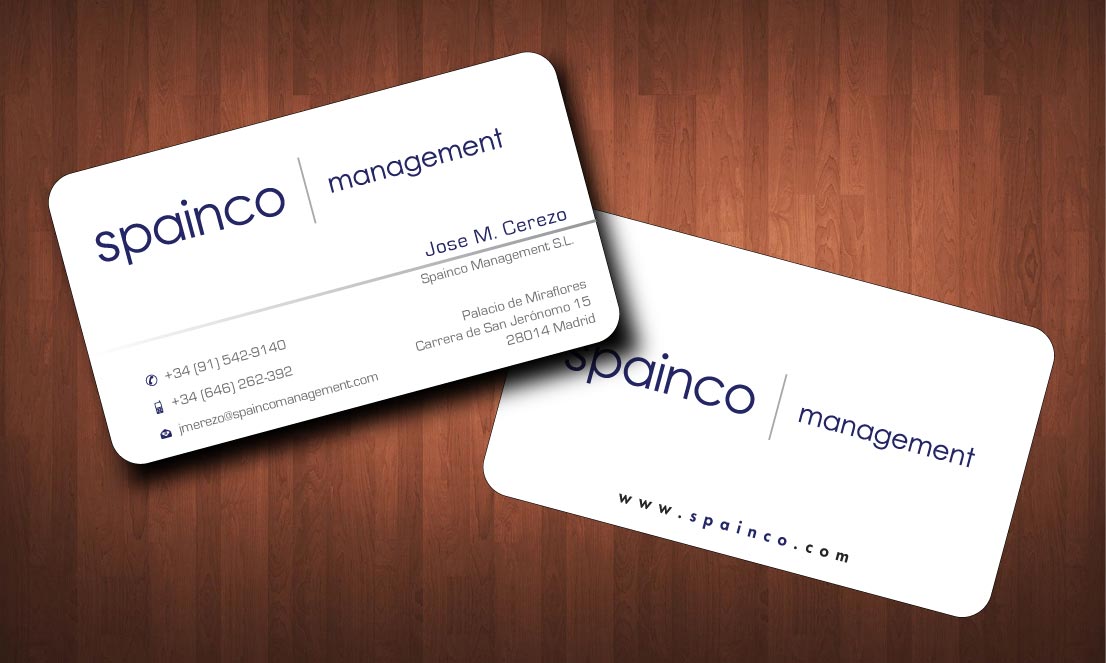 Stationery Design by Sbss for Spainco Management S.L. | Design #1593869