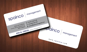 Stationery Design by Sbss for Spainco Management S.L. | Design: #1593876