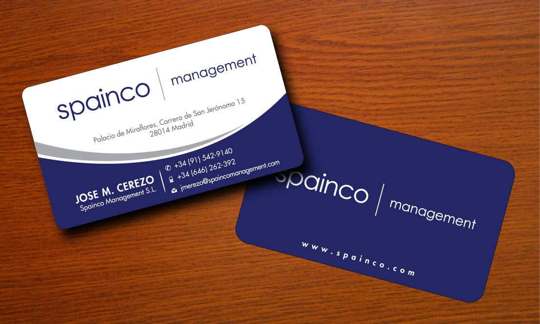 Stationery Design by Sbss for Spainco Management S.L. | Design #1593882