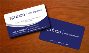 Stationery Design by Sbss for Spainco Management S.L. | Design: #1593882