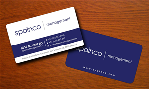 Stationery Design by Sbss for Spainco Management S.L. | Design: #1593883
